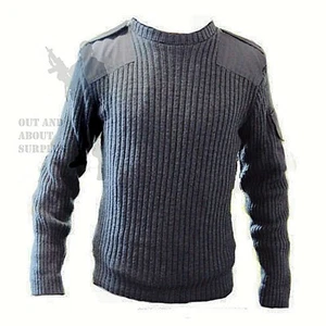 RAF Pullover Rundhals britische Armee Überschuss Militär Kadett Pullover blau - Bild 1 von 3