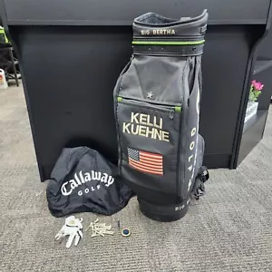 Vintage Callaway Big Bertha Golf Pro Tour Bag Caddy LPGA Kelli Kuehne - Picture 1 of 13