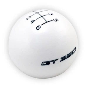 Ford Performance Shift Knob 6 Speed 2 Inch White For 15-19 Ford Mustang GT350 - Picture 1 of 3