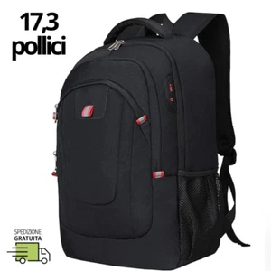 Zaino impermeabile antifurto,Zaino per computer portatile da 17,3 pollici - Foto 1 di 11