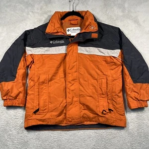 Vintage Y2K Columbia Youth Interchange 3 in 1 Jacket Outer Shell Wind Rain 10/12 - Picture 1 of 11