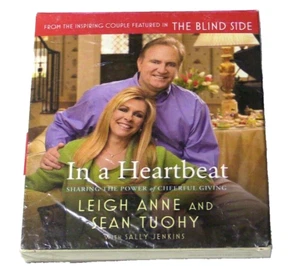In a Heartbeat : Audiobook by Leigh Anne & Sean Tuohy 6 CD set. New Sealed! - Picture 1 of 5
