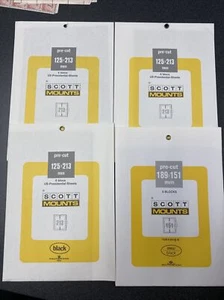 Lotto di 4 supporti Scott - neri (come da foto)  - Foto 1 di 1