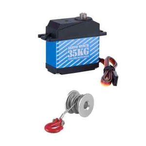 35KG Digital Servo 360° Waterproof Winch Line Hook for RC Car Ship Truck Robot - Picture 1 of 20