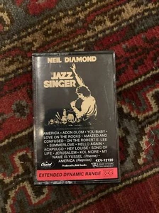 Neil Diamond The Jazz Singer 1980 Cassette Tape AA - Picture 1 of 4