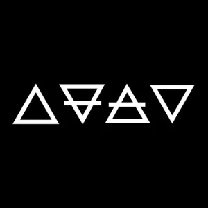 4 Alchemieelemente Vinyl Aufkleber Erde Luft Feuer Wasser Symbole Auto Aufkleber Laptop - Bild 1 von 2