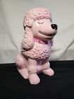 Home Essentials & Beyond Piggy Bank Collection-Pink Poodle 9"X5"