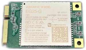 Quectel EG25-G Mini PCIe 4G Mobile Broadband Card - Global Coverage LTE, UMTS - Picture 1 of 6