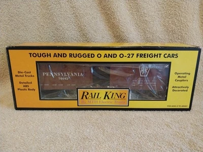 MTH 30-7418 O Gauge Pennsylvania RailKing Rounded Roof Boxcar #76642 - Image 1 of 4