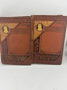 2 Walter Scott : A Romance 1880 Antique Hardcover Edition - Picture 1 of 13