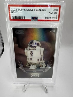 2025 Topps Genesis Disney - R2-D2 - 10 - #24/99 - Image 1 of 2