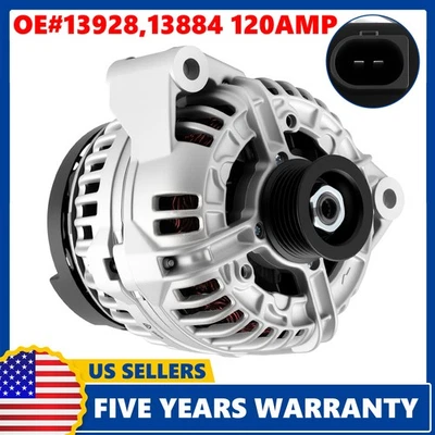For Mercedes Benz C240 2001-2005 2.6L / C32 AMG 2002-2004 3.2L Alternator 13884 - Imagem 1 de 4