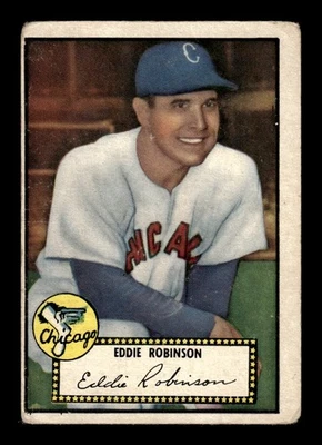 1952 Topps #32 Eddie Robinson Very Good HOF-10001669 - Image 1 of 2