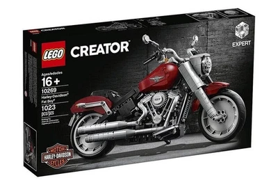 LEGO 10269 HARLEY-DAVIDSON FAT BOY - MISB NUOVO RITIRATO - NEW SEALED RETIRED - Imagen 1 de 4