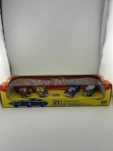 1998 Hot Wheels 30th Anniversary Redlines 4 Car Set Limited Edition NEW! #c5118 - Picture 1 of 4