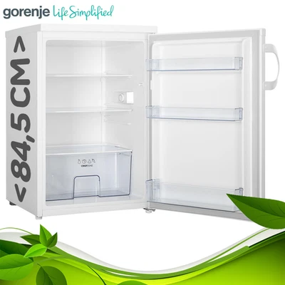 Gorenje R492PW Kühlschrank, Höhe 84,5 cm Weiss 133l LED EcoMode leise  - Bild 1 von 4