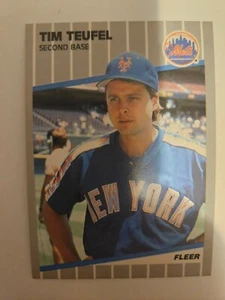 1989 FLEER TIM TEUFEL #50 NM - Picture 1 of 1
