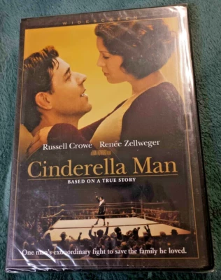 Cinderella Man DVD 2005 WideScreen Edition Russell Crowe, New Sealed - Image 1 of 2