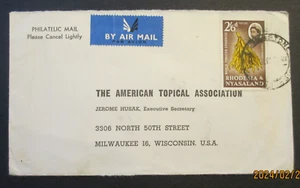 Southern Rhodesia - The American Topical Association - Air Cover - 2s6d ~ Used - Picture 1 of 2