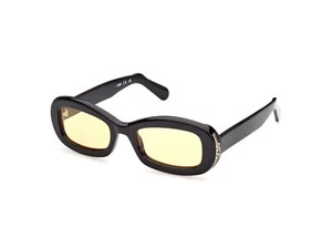 GCDS GD0027 01E shiny black 53/21/145 UNISEX Sunglasses - Picture 1 of 3