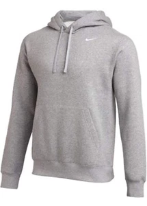 Nike Sportswear Men OR Women's Club Pullover Hoodie-Gray-Small-Logo-NEW!!! - Picture 1 of 9