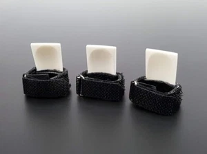 Belt adjustment Koto Plectrum Finger Pick Nail 3 Pieces set M, M, L, Ikuta style - Picture 1 of 9