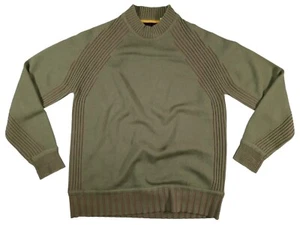 Robert Graham Sweater Mens M Green Wool Cashmere Blend Pullover Classic Fit - Picture 1 of 9
