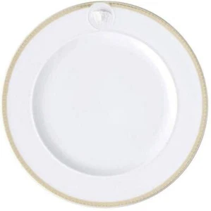 VERSACE BY ROSENTHAL MEDUSA D'OR RIM SOUP PLATE #409950-10322 BRAND NIB SAVE$ FS - Picture 1 of 2