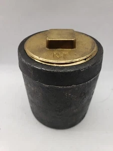 3" RH HUB FLUSH PLAIN END CLEANOUT C38103 - Picture 1 of 3