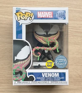 Funko Pop Marvel Venom con Ooze GITD #1469 + Protector Gratis - Imagen 1 de 6