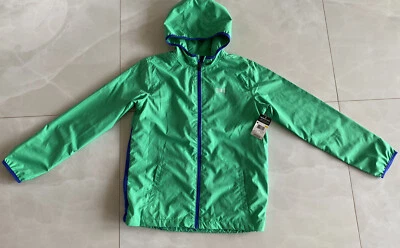 Chaqueta deportiva cortavientos Everlast para niños jóvenes (verde/azul) talla XL/EG (14/16) Foto 1 de 2