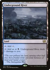 MTG Underground River The Brothers' War 267/287 NM - Picture 1 of 1