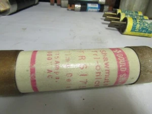 Gould Swawmut Tri-Onic TRS175R Time Delay Fuse 250 VAC - Picture 1 of 5