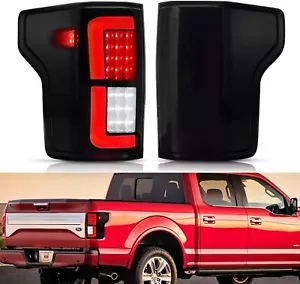 Full LED Tail Lights Rear Turn Lamp For 2015 2016 2017 2018 2019 2020 Ford F150 - Bild 1 von 12