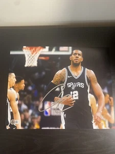 LaMarcus Aldridge San Antonio Spurs Signed 11x14 Photo Beckett Coa Rare - Picture 1 of 4