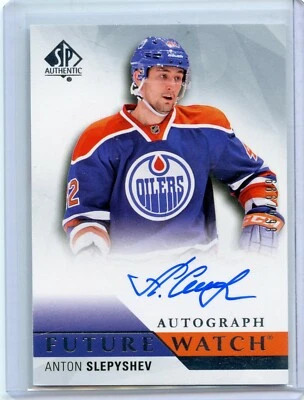  2015-16 SP Authentic #271 Anton Slepyshev AU RC 864/999 - Image 1 of 2
