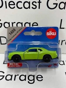SIKU 2023 Dodge Challenger SRT Hellcat Green with Opening Doors 1:64 Diecast - Picture 1 of 1