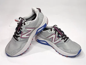 New Balance 410 V8 Grey/Blue Women's Trail Running Shoes-Sz 8 NWB WIDE WT410LR8 - Picture 1 of 11