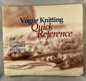 Vogue Knitting Quick Reference - The Ultimate Portable Knitting Compendium - Imagen 1 de 5
