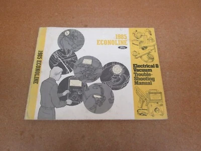 1985 Ford Econoline van E150 E250 электрическая вакуумная проводка магазин руководство по обслуживанию - Изображение 1 из 4