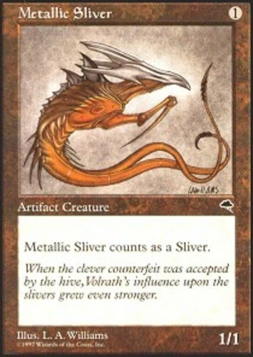 4x Metallic Sliver ~ Lightly Played Tempest MTG Magic x4 4 UltimateMTG Playset A - Image 1 of 1