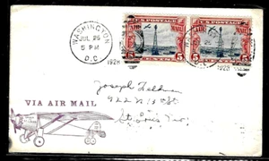 C11 5c Air Mail (1928) AIR STRIP BEACON FDC WITH THE 'SPIRIT OF SAINT LOUIS' !!! - Picture 1 of 2