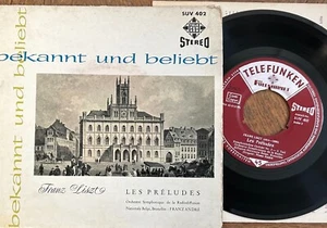 FRANZ ANDRE / LISZT les preludes / TELEFUNKEN - Picture 1 of 1