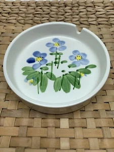 Vintage Keramik Aschenbecher 4,5" handbemalt Kontrapunkt San Fran Japan - Bild 1 von 3