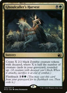 MTG Ghoulcaller's Harvest Foil x1 NM Innistrad: Midnight Hunt - Picture 1 of 1