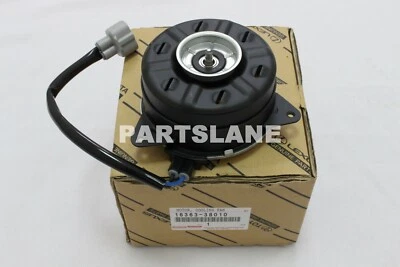 Motor de ventilador de refrigeração genuíno Lexus LS460 2007-2017 FABRICANTE DE EQUIPAMENTO ORIGINAL 16363-38010 - Imagem 1 de 3