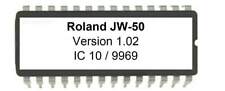 Roland JW-50 OS 1.02 Eprom Firmware Upgrade OS Update JW50