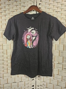 Disney Nightmare Before Christmas T Shirt Jack Sally Happy - Picture 1 of 4