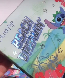 Colourpop X LILO And Stitch Eyeshadow Palette New ๐๐โ๏ธ๐ฉต๐ฉท Beach Dreamin - Picture 1 of 3