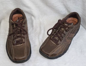 Sketchers Relaxed Fit Memory Foam Men's Leather Shoe Size 10 - Picture 1 of 4